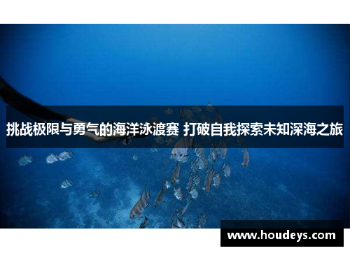 挑战极限与勇气的海洋泳渡赛 打破自我探索未知深海之旅 挑战极限与勇气的海洋泳渡赛 打破自我探索未知深海之旅